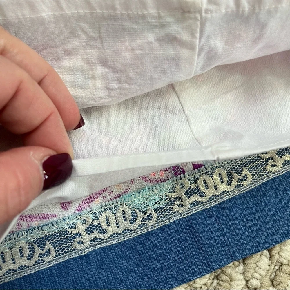 Lilly Pulitzer Shelli Dress Size 6 Tie Back Pink Blue - Picture 7 of 16